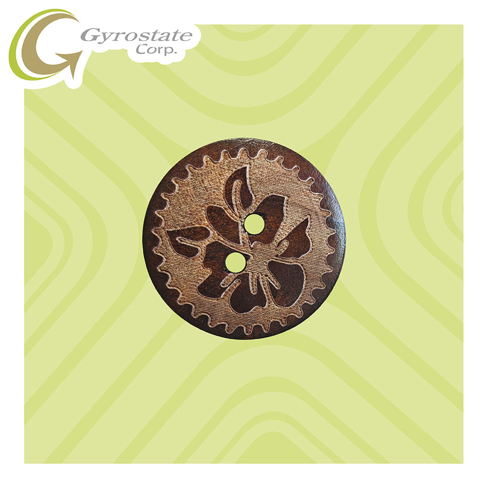 Wood Button D-005