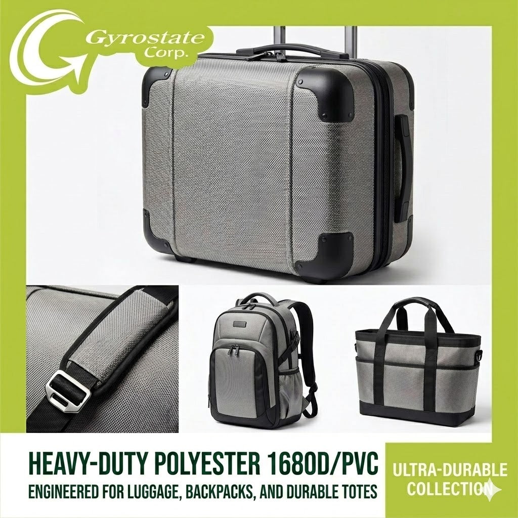Polyester 1680d  Cordura Fabric with PVC