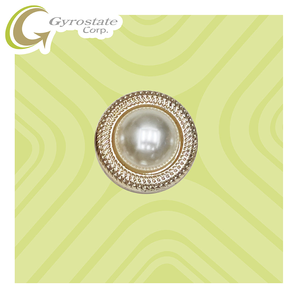 SHANK BUTTON ABS+PEARL YG-6309