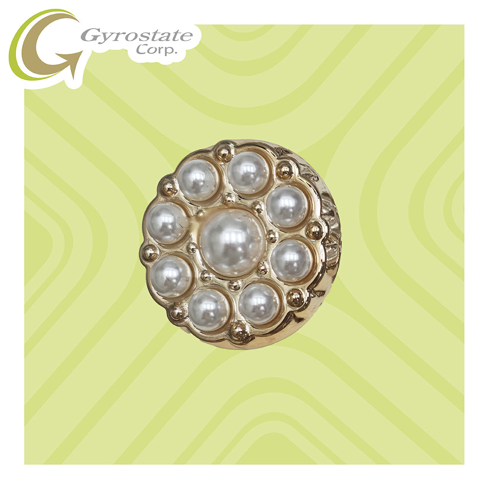 SHANK BUTTON ABS+PEARL YG-DS923