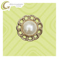 SHANK BUTTON ABS+PEARL YG-K45